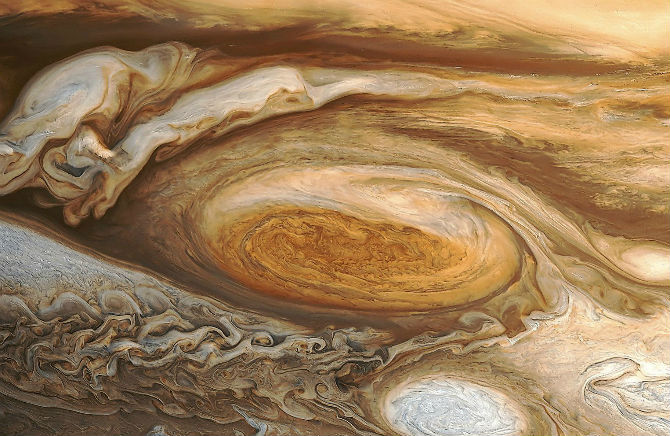 the great spot of Jupiter